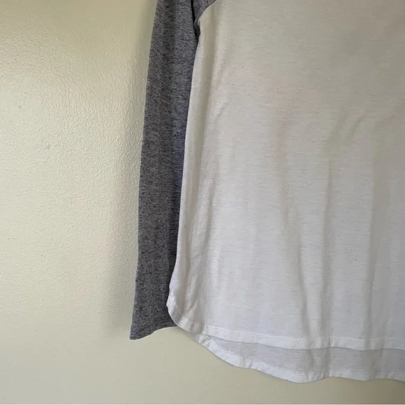 Faded Glory | Blue and White Baseball Tee | Size Small - Picture 6 of 9